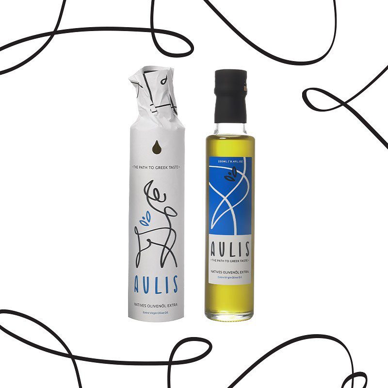 Aulis Premium Extra Virgin Olive Oil (250ml, 8.4 fl.oz)