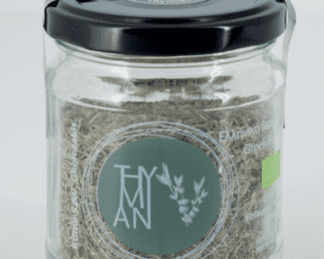 ORGANIC THYME in glass jars of 30gr