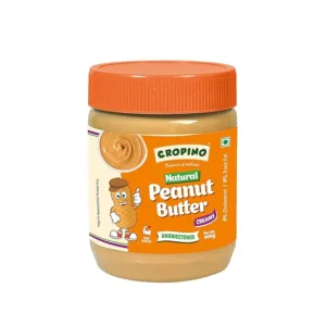 CROPINO Unsweetened Peanut Butter Creamy (400g)