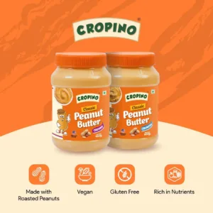CROPINO Classic Peanut Butter Crunchy (930gm)