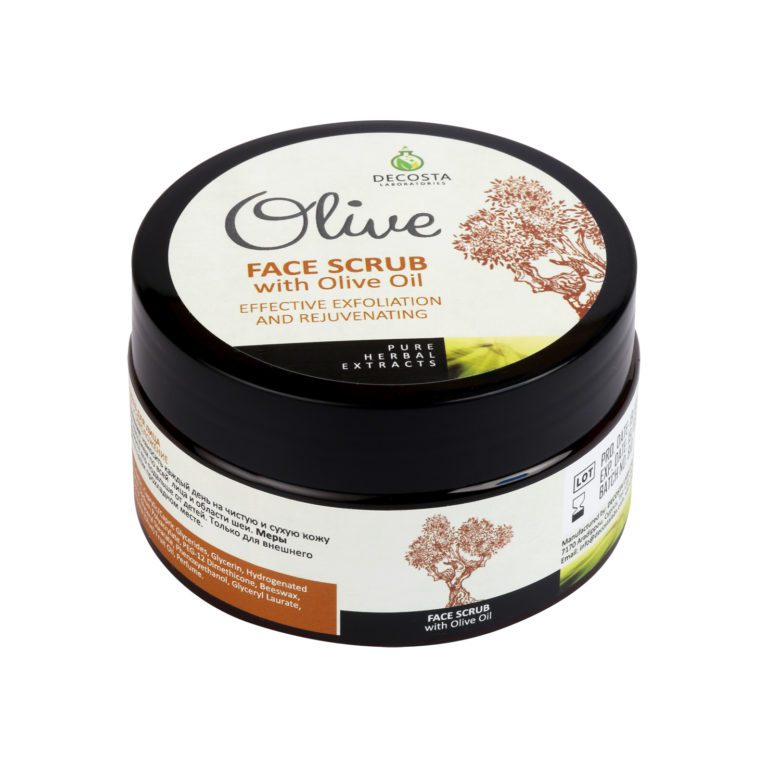 Olive Oil Face Scrub 100ml Prime Store Supply